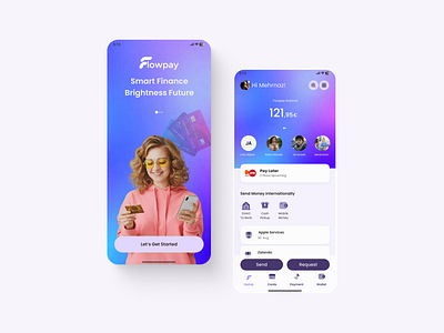 Flowpay - Financial Management design figma financialmanagement fintech monytransfer productdesign uidesign uiux design