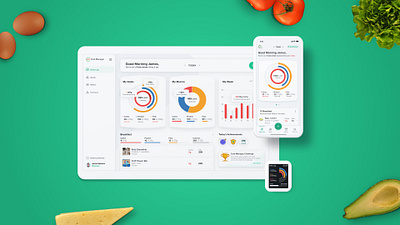 CarbManager – iOS, Web App & iWatch branding creative direction design system identity mobile product design ui design ux design watch web web app