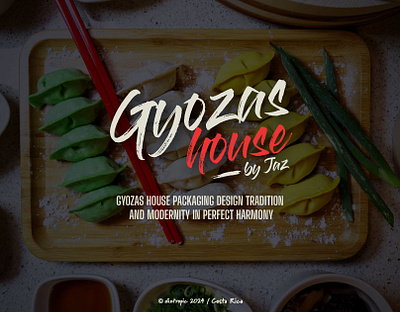 Gyozas House / Packaging Design branding creative strategy graphic design packaging