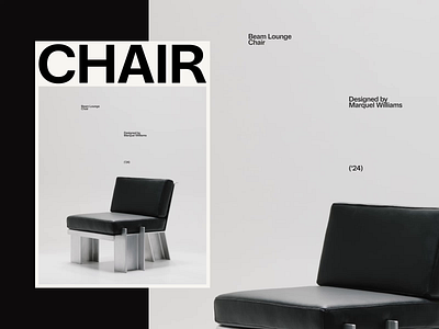 Chair©24 animation brand branding design digital editorial furniture grid layout motion product swiss typography web