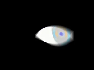 Eyes in the dark (wild experimentation) animation experiment motion graphics