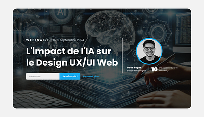 Webinar: The impact of AI on UX/UI Web Design design ui web webinar