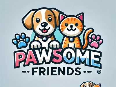 Pawsome logo for Veterinary Landing Page animalcaredesign animalhealthlogo creativedesign industrialdesign logo logo art logodesign petcliniclogo petlogo productdesign uxdesign vetbranding vetclinicbrand veterinarybranding veterinarydesign vetlogo