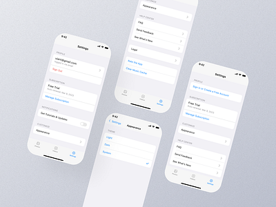 Setting Mobile App Ui ap design mobile screen setting setting app setting dashboard setting design setting details setting experience setting interface setting mobile setting option setting page setting screen setting screen ui setting ui setting view setting widget ui