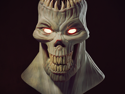 Halloween Handsome 3d 3d modeler 3d sculptor halloween horror metin seven monster sculpture