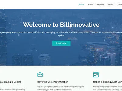 Bill innovative Web Design UI/UX branding graphic design logo ui