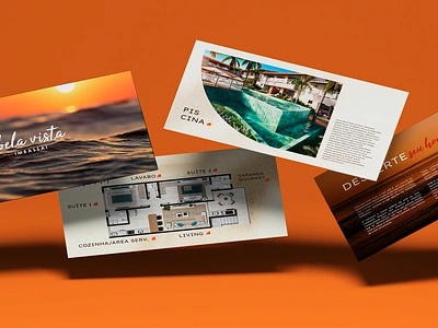 Book do Imbassaí book branding brochure design imobiliaria real estate stationery