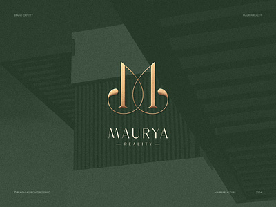 Real Estate Developer brand identity branding construction logo logo design luxury m logo premium real estate real estate agency reality visual identity