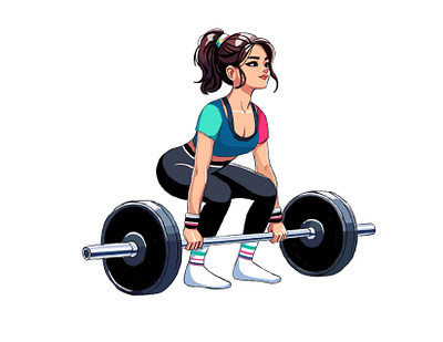 Deadlift design graphic design illustration photoshop ui ux