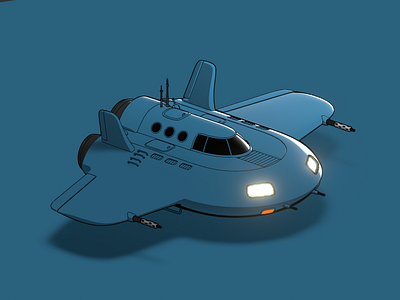 3d spaceship cartoon style 3d airplane art blender cartoon style spaceship