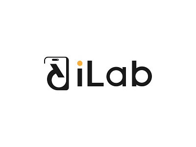 iLab apple gadget logo apple repair logo clean logo design gadget repair branding high tech logo ilab branding ilab logo logo for repair services logo type logos microscope logo minimalist logo modern tech logo professional logo design simple logo aesthetics sleek logo design smartphone icon logo tech repair branding