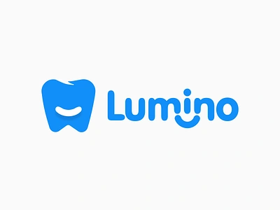 Lumino Logo bright smile logo clean logo clinic branding dental care logo dental logo dentist branding healthcare logo logo design minimalist logo modern dental logo typography logo