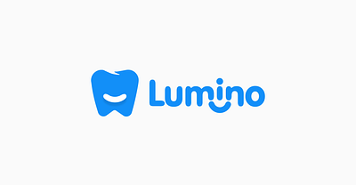 Lumino Logo bright smile logo clean logo clinic branding dental care logo dental logo dentist branding healthcare logo logo design minimalist logo modern dental logo typography logo