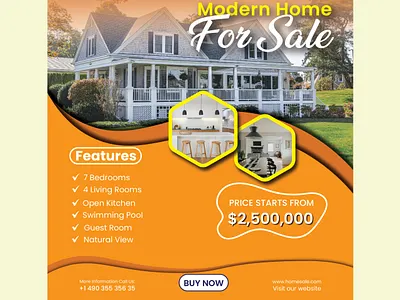 Home Sale Ads banner design/ Real estate banner design realestatelistings