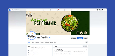 Facebook Cover Page Design advertising branding coverpage facebook graphic design post design socialmedia