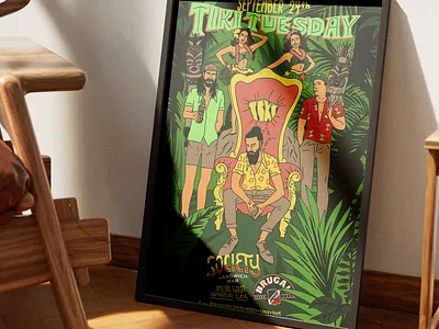 Poster Design - Tiki Sep 2024 branding design graphic design graphics illustration