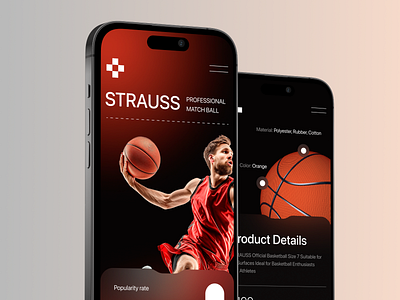 Sport Store App! 🏀🎾 basketball e commerce fitness gear fitness shopping app gym health mobile app mobile sports shopping mobile store product catalog sneakers ui sport sports accessories sports store design workout