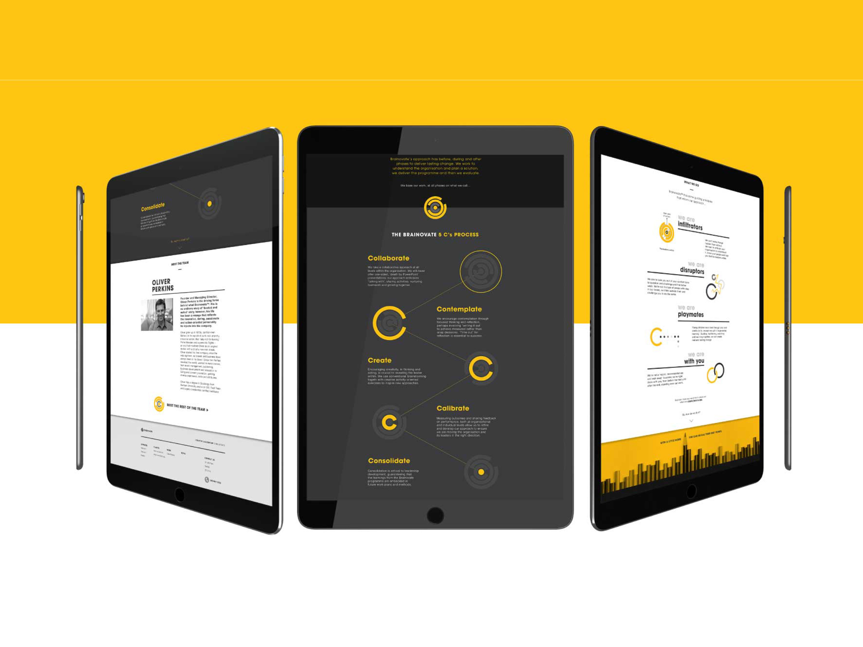 Example of Website Design (Brand Led & Conversion)