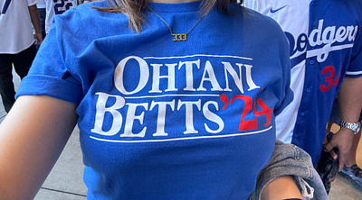 Ohtani Betts 24 Shirt design illustration