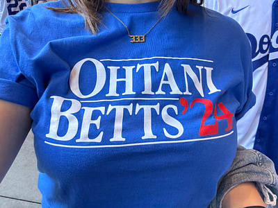 Ohtani Betts 24 Shirt design illustration