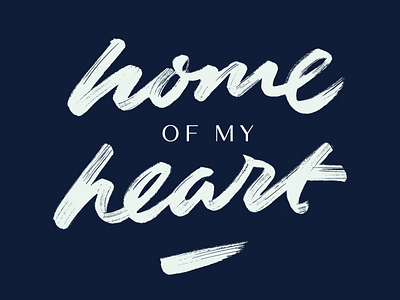 home of heart art authentic brushlettering calligraphy chill custom flow fun lettering logo marker ocean premium raw script signature soulful surf type unique