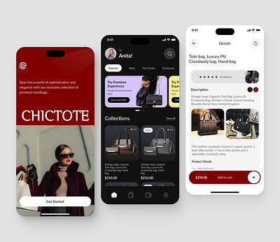 Chictote - Ecommerce Mobile App app design design ecommerce ecommerce app ecommerce app store ecommerce mobile app interface mobile app store mobile ecommerce store mobileapp online shopping online store product design shopping app ui uiux ux