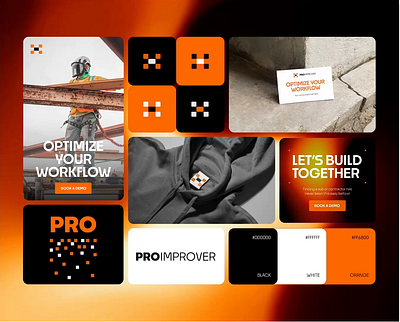 Proimprover | Branding animation brand brand agency brand book brand design brand guidelines brand identity brand identity design brand logo branding branding agency corporate identity corporate identity design identity logo logo design logotype style guide visual identity visual identity design