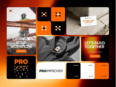 Proimprover | Branding blockchain branding crypto crypto exchange data dex geometric hexagon identity launch logo logo designer modern rocket space spaceship startup symbol tech technology