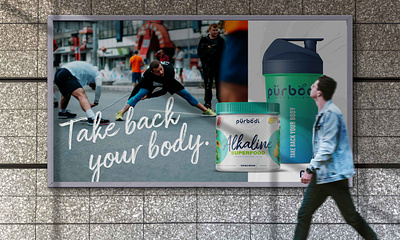 purbodi - Nutrition active lifestyle branding nutrition package design