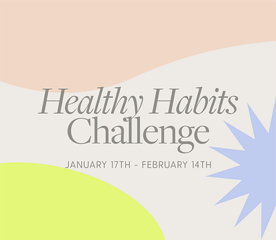 Healthy Habits art direction branding design event design graphic design logo design