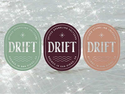 Drift art direction branding design graphic design logo typography