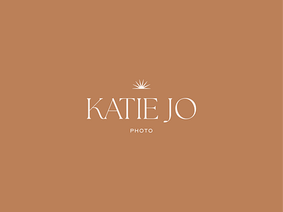 Katie Jo Photo art direction branding design graphic design logo typography