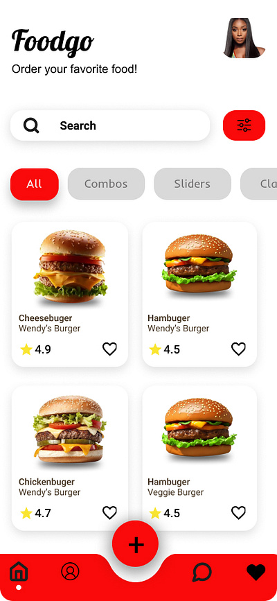 Foodgo app UI design app branding graphic design illustration typography ui uiux