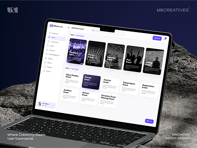 Event Management Web App Design appdesign event management web app eventmanagement eventplanning modernui responsivedesign user interface userexperience webapp webdesign