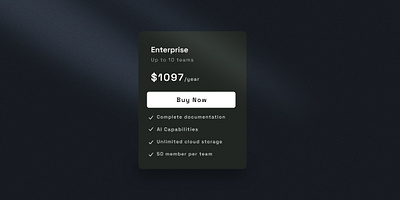 Pricing card design darkmode design pricing ui ux website