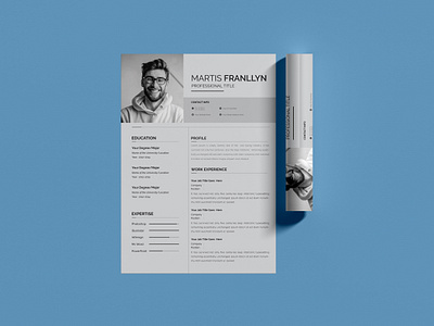 Resume Template business general graphic design