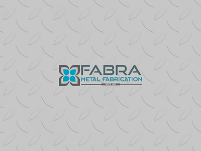 Fabra-Metal-Fabrication-Logo app branding design graphic design illustration logo logos typography ui vector