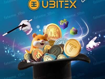 Ubitex Socila Media's Post and Story - Cryptocurrency Fateme cryptocurrency fateme tlbn graphic design social media ubitex