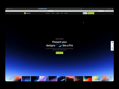 Grainient Landing page update ai ai generated ai generated website ai website artificial intelligence colorful gradient darkmode gradient gradient design gradient hero gradient landing page gradient website gradients grainient grainy gradient noisy gradient texture gradient web design web3 web3 website