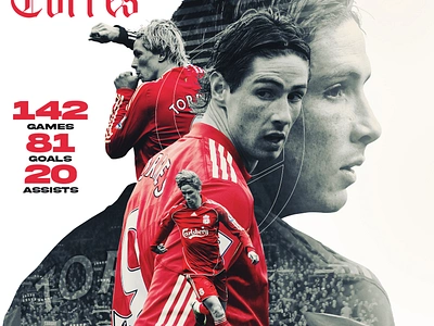 Fernando Torres design football graphic design liverpool sportsdesign torres