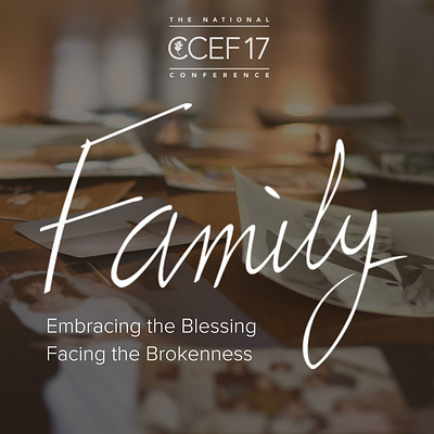 2017 CCEF National Conference Branding branding graphic design