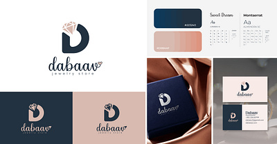 Dabaav Brand Identity Design brand identity brand identity design brand ing branding design graphic design illustration jewelry logo logo ui vector