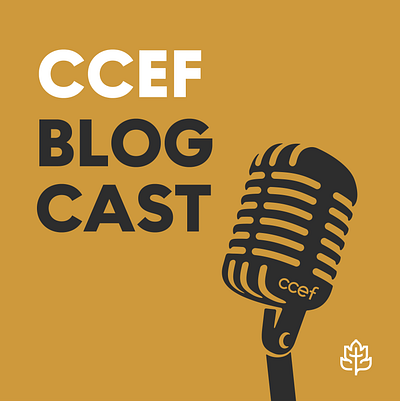 CCEF Blogcast Branding blogcast graphic design