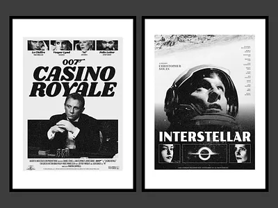 Retro Film Posters: Spy Film / Space Films film poster graphic design movie poster movies poster design print design retro typography