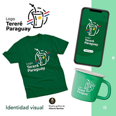 Logo Tereré Paraguay branding graphic design identidad visual logo logotipo marca paraguay