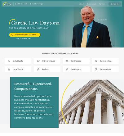 Law Firm Branding and Website Design branding design graphic design lawyer website legal website logo teal and gold ui website wordpress design