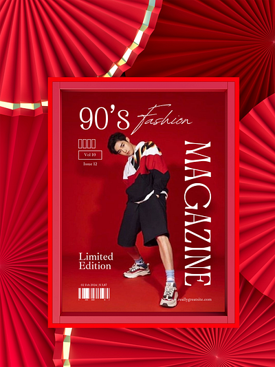 90's Fashion Magazine Design