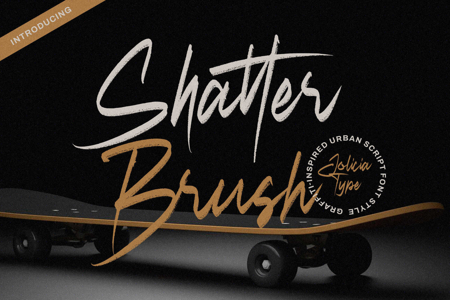 Shatter Brush | Urban Script Font | Free To Try Font branding font freebies freefont street art font street wear y2k font