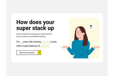 How much super should I have? bank banking calc calculator app calculator ui finance investment money super superannuation tool tool ui ui