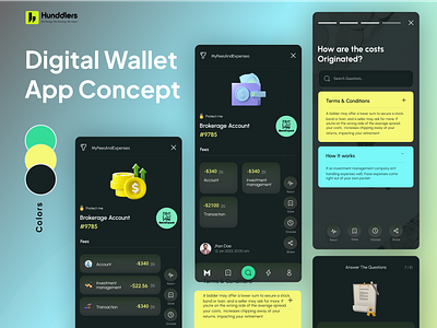 Digital Wallet App Concept UI Design 3d animation app branding dribble graphic design icon illustration logo motion graphics typography ui ui app ui design uiux uiux design user interface ux vector